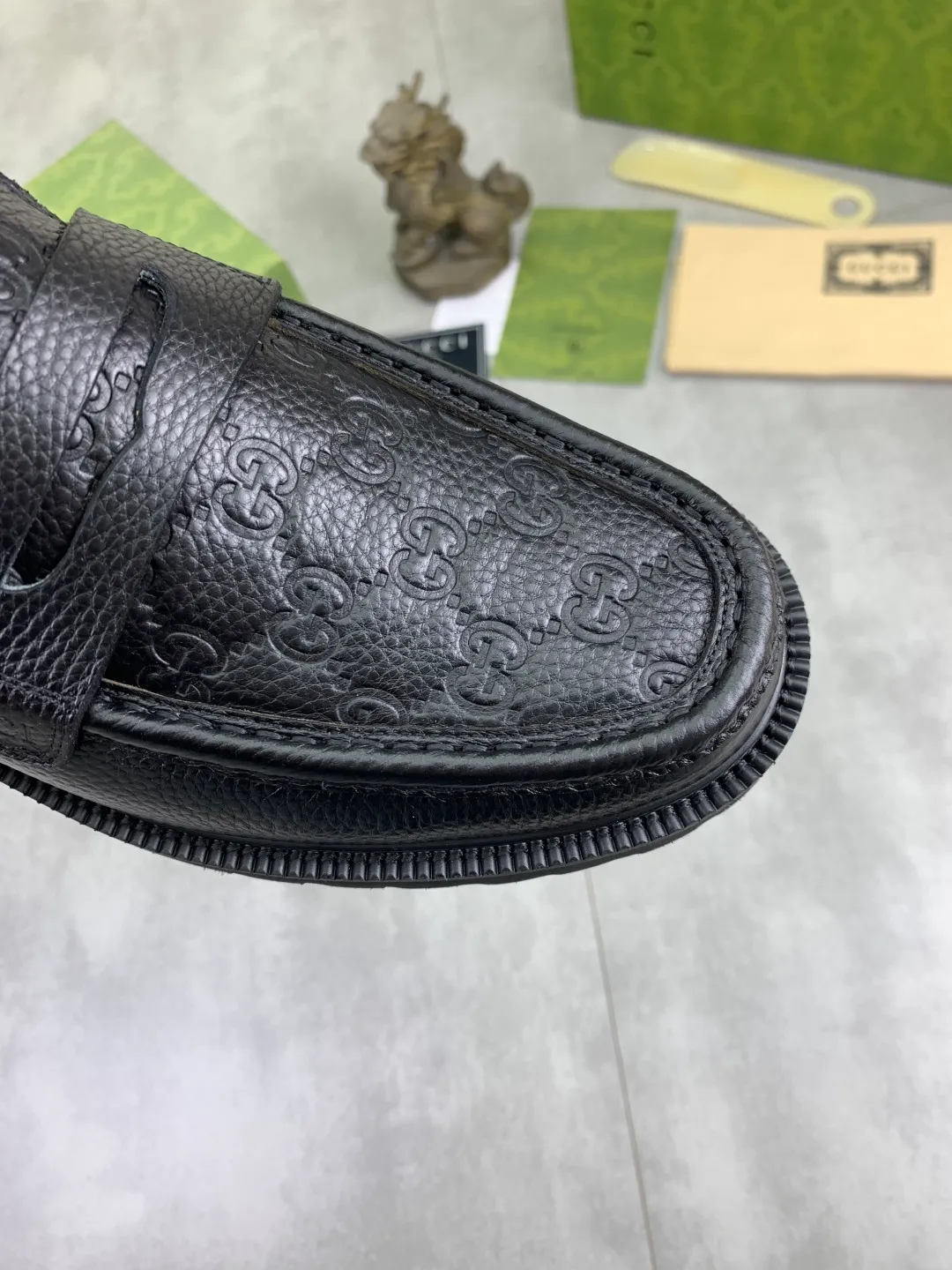 Men's shoes P580💰【New style】🆘Water dyed cowhide lining (GUCCI) Gucci business leather shoes, made of original imported Italian 🇮🇹 open-edge beaded calfskin, fully water-dyed cowhide lining, carefully handmade by professional shoemakers, the original version is specially designed for wear-resistant and lightweight foam outsole. Standard code: 38-45 5️⃣color🉑️select